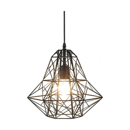 BETHEL Geometric Shade Black Metal Light Fixture YS498